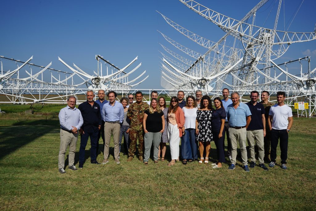 Il generale Figliuolo in visita ai radiotelescopi