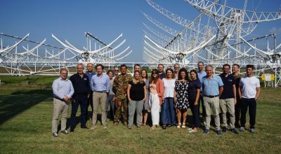 Il generale Figliuolo in visita ai radiotelescopi